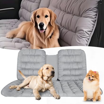 Dogs&Co® Luxe Bankbeschermer voor in de auto GRIJS