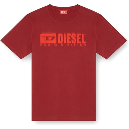 Diesel T Adjust Q7 T-shirt Met Korte Mouwen Rood S Man
