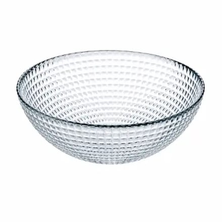 Pasabahçe kom Generation – reliëf glas – helder – 13 cm Ø, 5,2 cm – set 6 kommen