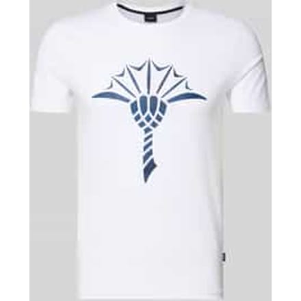 T-shirt met ronde hals model 'Alerio'