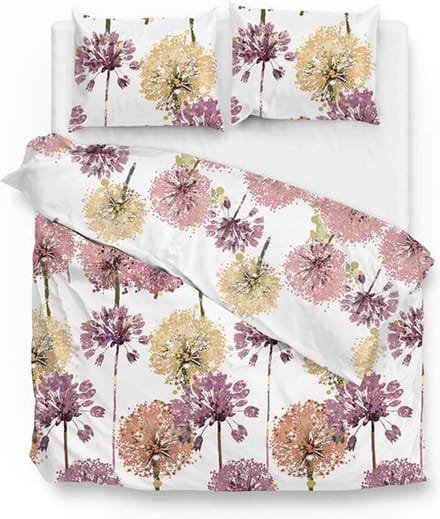 Zo!Home Maaike Dekbedovertrek - Tweepersoons - 200x200/220 cm - Pink