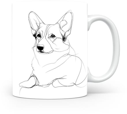Beker Pembroke Welsh Corgi
