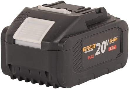 Procraft 20/8 accu 20 V 8,0 Ah / 8000 mAh Li-ion met laadindicator