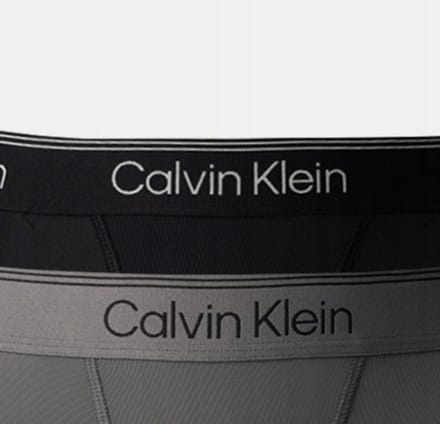 Calvin Klein - Heren Boxers - 2 Pack - Logo - Grijs - Nylon en Elastan
