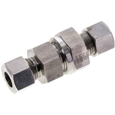 12L (M18x1.5) RVS Terugslagklep Snijring 1-250 bar ISO 8434-1