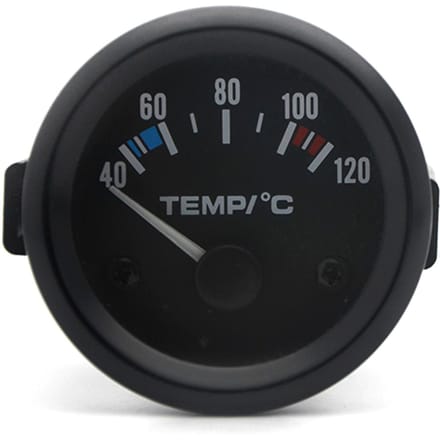 2 ''52mm Watertemperatuurmeter Met sensor 1/8'' NPT 12V Auto Watertemperatuurmeter met LED veelkleurig