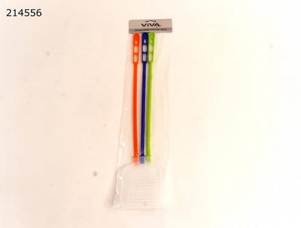 Vliegenmeppers Set 3 Stuks – Stevig – Blauw Groen Oranje – 50 cm