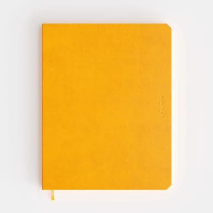 Notitieboek De Kempen - Independent (geel) - 17 x 22 cm - Binnenzijde: blanco