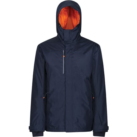 Regatta Heren Thermogen Verwarmd Waterdicht Jasje (Marine / Magma Oranje)