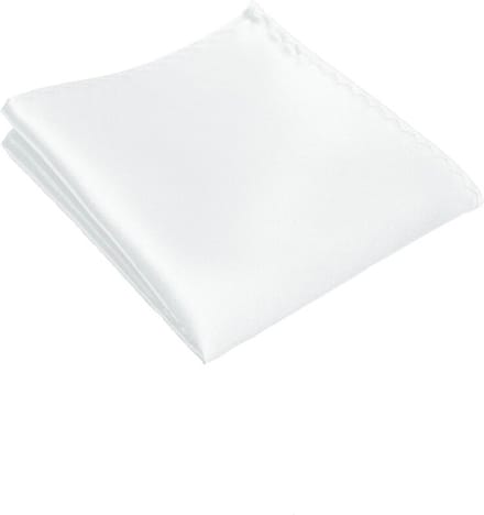 Pochette - Wit - pochet – heren - unisex - Cadeau