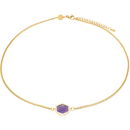 Amethist collier voor dames Sloya Hexalia