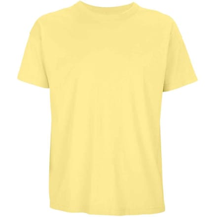 SOLS Heren Boxy Oversized T-shirt (Lichtgeel)