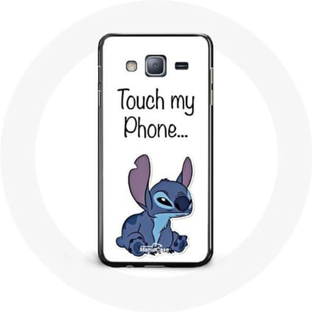 Case voor Samsung Galaxy j3 2016 max Stitch Raak mijn telefoon niet aan