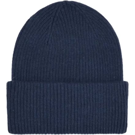 Wollen muts Colorful Standard Merino navy blue