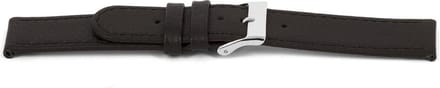 Horlogeband Universeel D400 Leder Bruin 14mm