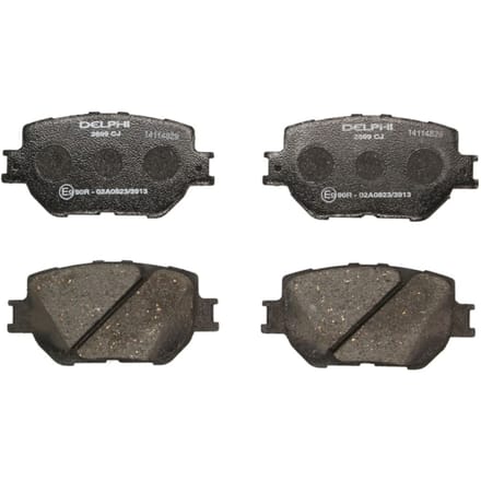 Remblokset DELPHI LP2699, achter