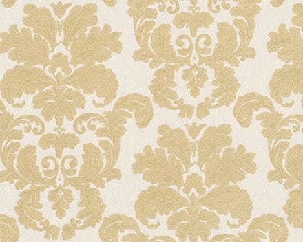 GOUD BAROK BEHANG DUBBELBREED EXCLUSIEF ORNAMENT 95937-1