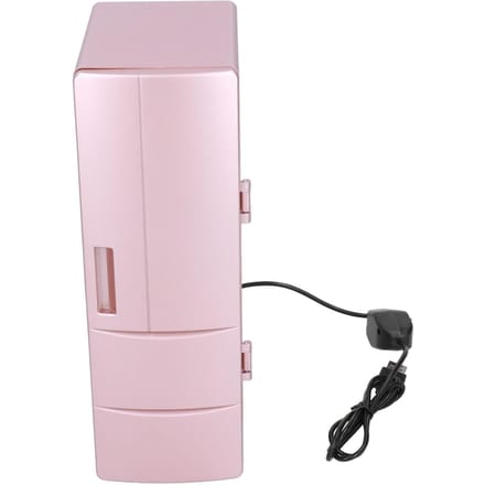 Mini Koelkast USB Draagbaar Warmtebehoud en Koude Opslag Dubbel Gebruik Koelkast voor Thuis white