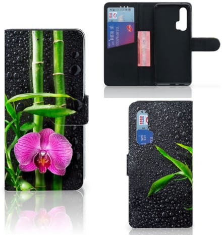 Honor 20 Pro Hoesje Orchidee
