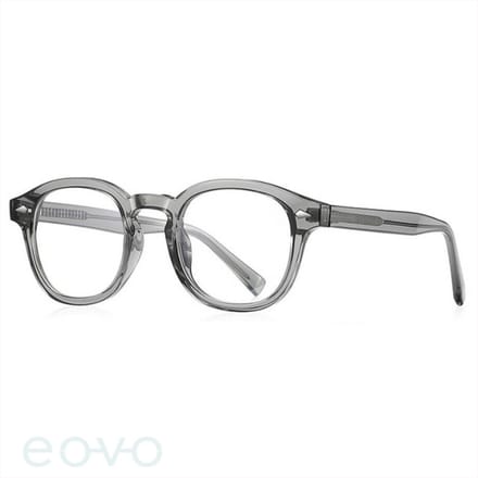 eovo Gravio I Blauw Licht Filter Bril Zonder Sterkte Transparant Grijs – Blue Light Glasses – Computerbril