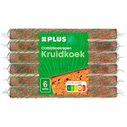 Ontbijtkoekrepen Kruidkoek 6 pack