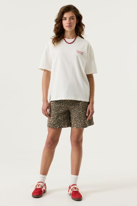 Yezz short met print