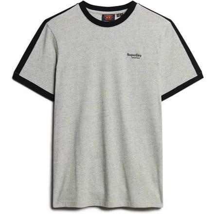 Superdry - Essential Retro T-shirt met logo - Heren - T-shirts