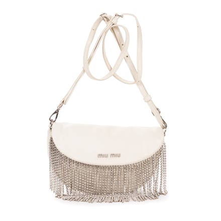 Crystal Fringed Crossbody   schoudertas