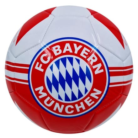 FC Bayern München bal rood/wit ?Squares? met logo?s Voetbal