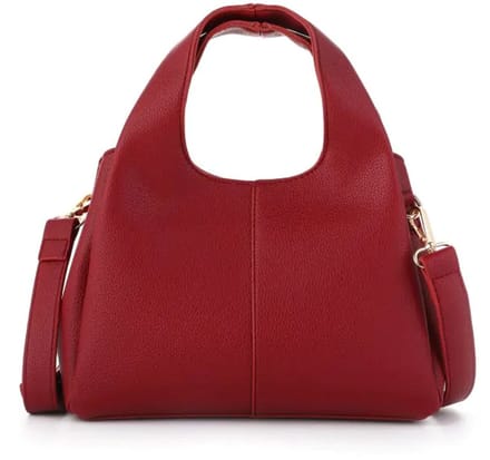 Bijoutheek Tas Hobo Bordeaux