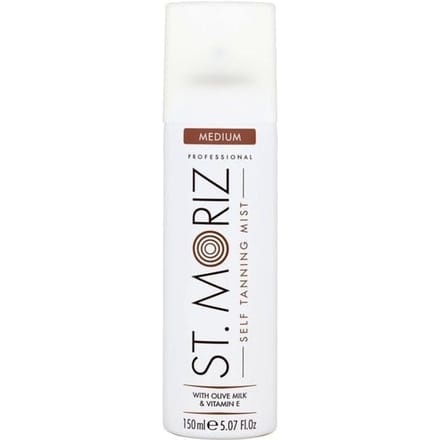 Professional Tanning Mist Medium 150 ml – Self-Tanner, Fast Drying, For All Skin Types, Medium Shade, Aloe Vera, Suitable For Home Tanning Routine