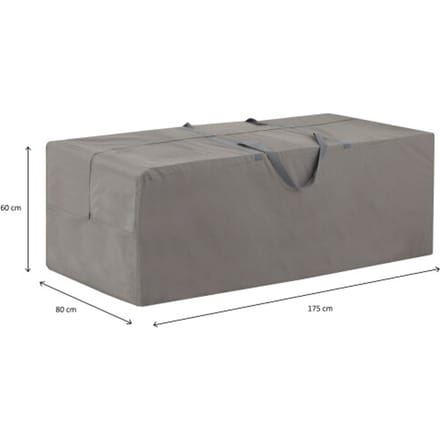 Madison Hoes voor tuinkussens 175x80x60 cm grijs