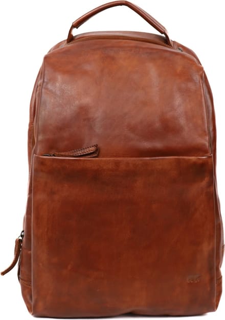 Bear Design Mathijs 14 inch laptoprugzak - Cognac