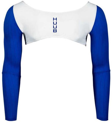 Huub Aero Bridge Armwarmers Wit,Blauw XS-S Man