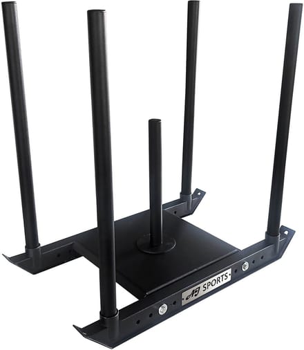 AJ-Sports Powersled - Push & Pull Power Sled - Hyrox - Crossfit - Slee Push - Fitness Push - Zwart