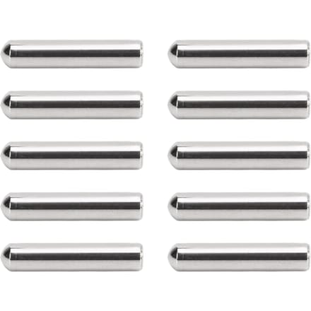 100 stuks Pen RVS Plankensteunpen voor Machinebouw Meubelmontage