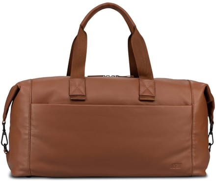 JOST reistas schoudertas Tromsoe Travel Bag Cognac Lichtbruin
