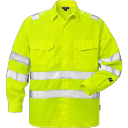 Fristads Hi Vis Overhemd Klasse 3 7049 Spd - Hi-Vis geel - L