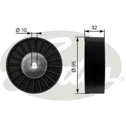 Spanrol/geleiderpoelie, V-riem FleetRunner GATES T36135