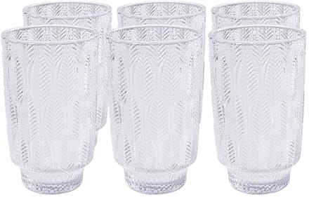 Waterglazen Fogli (6/set) Kare Design