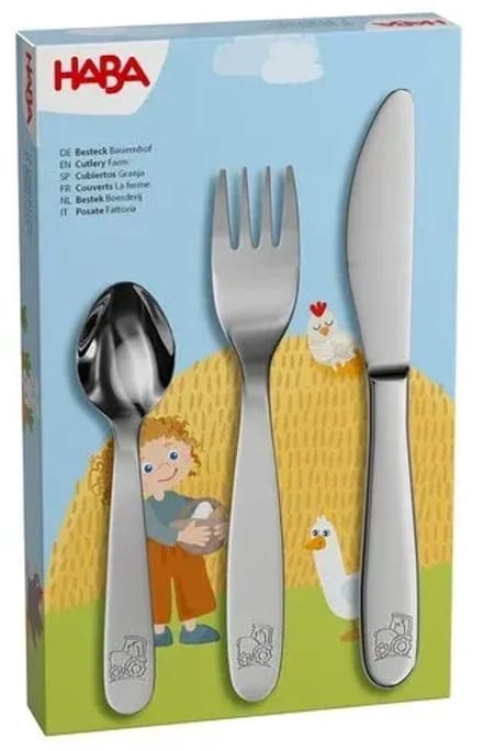 Haba servies bestek Boerderij
