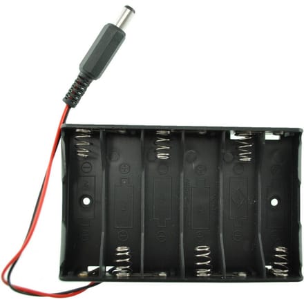 Batterijbasis (6Xaa)