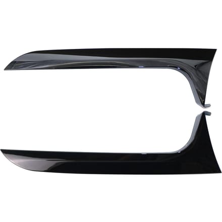 Vervanging van de achterruit-zijspoiler van de auto, de Canards Splitter voor de A6 C7 Allroad TDI zwart