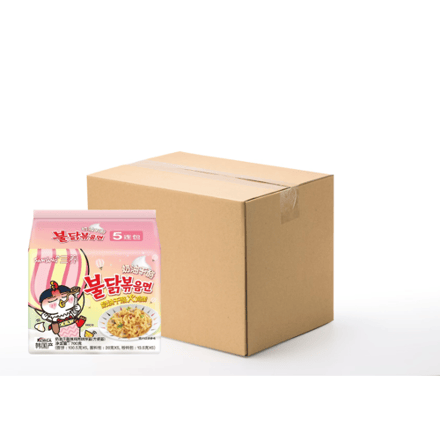 SAMYANG Hete Kip Ramen (Roomkaas smaak) 140g x 5p x 8