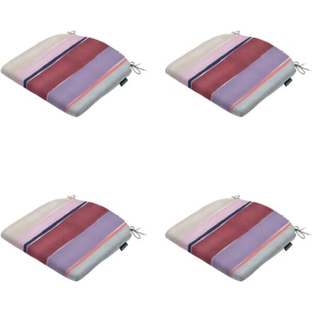 Madison zitkussen nox - 46x48x4,5cm set van 4