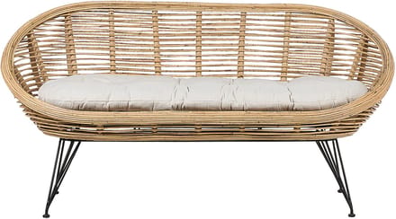MARATEA - Tuinbank - Lichtbeige - Rotan