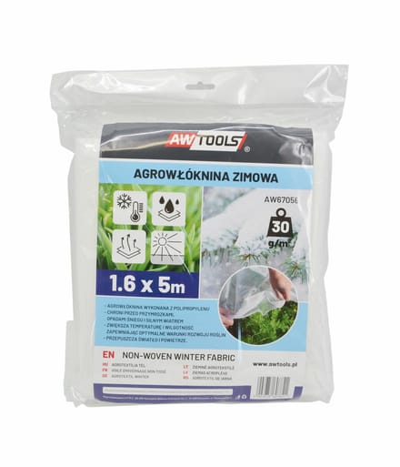 Awtools Serie - Winter Agrowoeknina - 1,1x10m - UV-Stabilisator - Wit