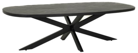 Tower Living Salontafel Silvi Zwart 130cm