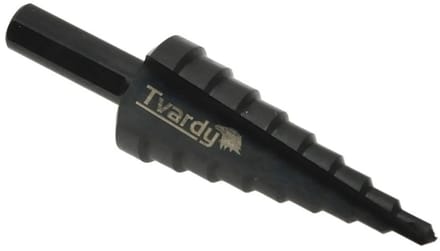 Tvardy Trapboor - HSS M2 - TiAlN Coating - 4-20 mm - Voor Metaal en Kunststof