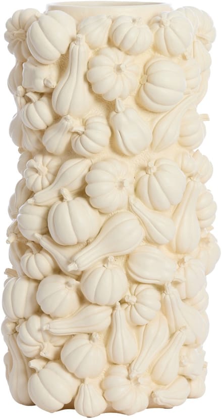 Light & Living Vaas Pumpkin 49cm - Crème